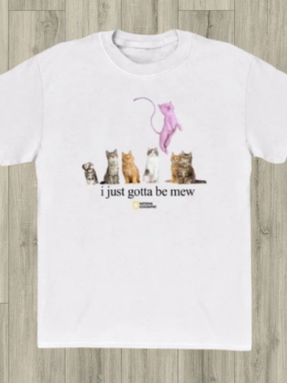 i just gotta be mew" Funny Unisex T-shirt